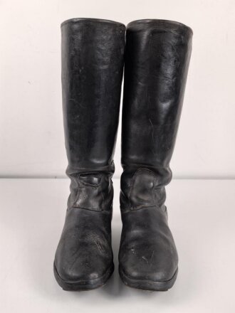 Paar Stiefel für Unteroffiziere der Wehrmacht. Stark...