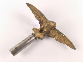 Adler aus Messing, Flügelspannweite etwa 18cm