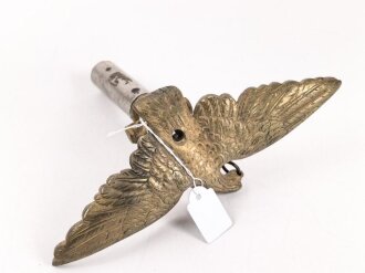 Adler aus Messing, Flügelspannweite etwa 18cm