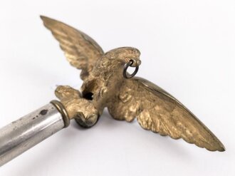 Adler aus Messing, Flügelspannweite etwa 18cm