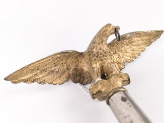 Adler aus Messing, Flügelspannweite etwa 18cm