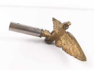 Adler aus Messing, Flügelspannweite etwa 18cm