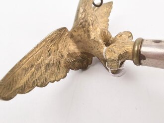 Adler aus Messing, Flügelspannweite etwa 18cm