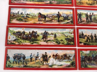 Kaiserreich, 10 Glasbilder für "Laterna magica" in gutem Zustand