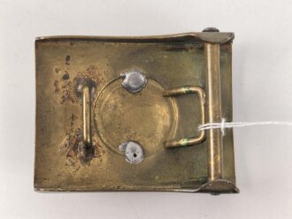 Preußen, Koppelschloss für Mannschaften. Gereinigtes Stück in gutem Zustand