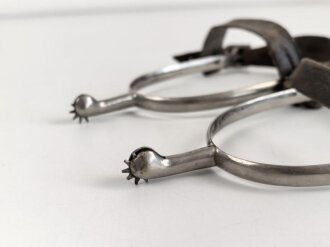 Kaiserreich, Paar Anschnallsporen in gutem Gesamtzustand. Ungereinigt