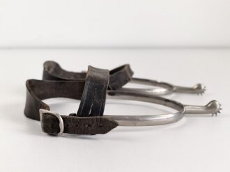 Kaiserreich, Paar Anschnallsporen in gutem Gesamtzustand. Ungereinigt