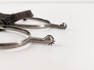 Kaiserreich, Paar Anschnallsporen in gutem Gesamtzustand. Ungereinigt