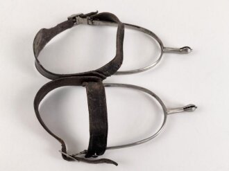 Kaiserreich, Paar Anschnallsporen in gutem Gesamtzustand. Ungereinigt