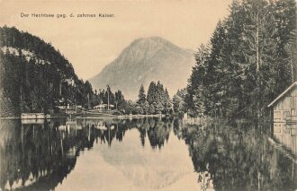 Ansichtskarte "Der Hechtsee geg. d. zahmen Kaiser"