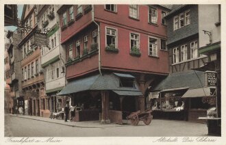 Ansichtskarte "Frankfurt am Main Altstadt - Die Schirm"