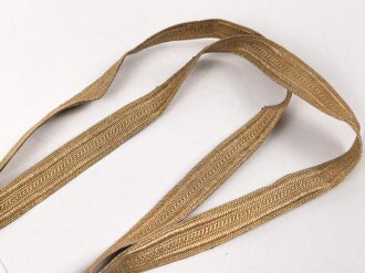 Portepee für eine Blankwaffe. Metallfaden, für mich nicht zuzuordnen