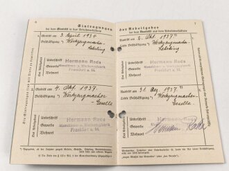 Kleine Urkundengruppe für einen Angehörigen im Grenadier Regiment 256