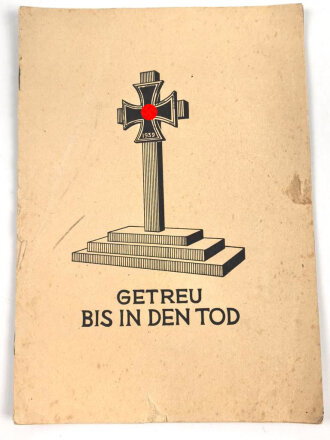 Verleihungsurkunde und Heldengedenkblatt  eines Angehörigen Grenadier Regiment 162.