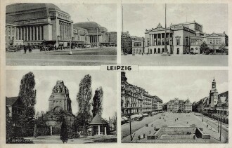 Ansichtskarte "Leipzig"
