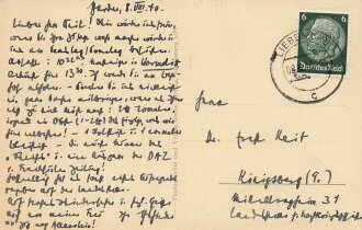 Ansichtskarte "Partie am Bärting-See"