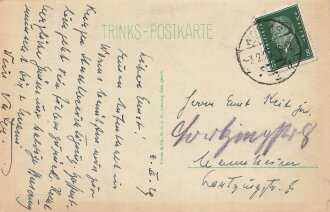 Ansichtskarte "Worms, das Lutherdenkmal"