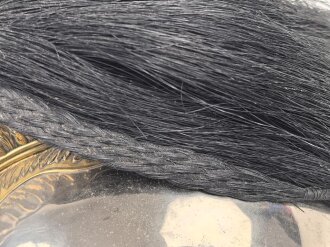 Frankreich , Helm für Dragoner Modell 1874. In allen Teilen originales Stück, zusammengehörig