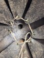 Frankreich , Helm für Dragoner Modell 1874. In allen Teilen originales Stück, zusammengehörig, Kopfgröße 57