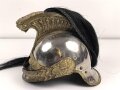 Frankreich , Helm für Dragoner Modell 1874. In allen Teilen originales Stück, zusammengehörig, Kopfgröße 57