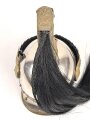 Frankreich , Helm für Dragoner Modell 1874. In allen Teilen originales Stück, zusammengehörig, Kopfgröße 57