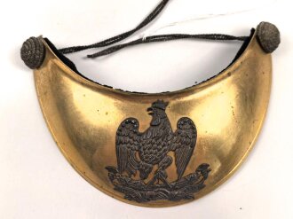 Frankreich, Ringkragen für einen Offizier der Nationalgarde,  Modell 1848. Guter Gesamtzustand