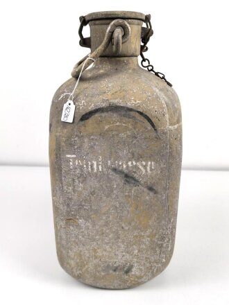 10 Liter Trinkwasserflasche Luftwaffe. Originallack, ungereinigtes Stück