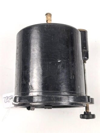 Luftwaffe , Fein-Grobhöhenmesser Fl 22320. Um 1940, Variante mit verstellbaren Marken. So verwendet u.a. im FW190, Bf 109, Ar96, He 111, Ju88. Funktion nicht geprüft