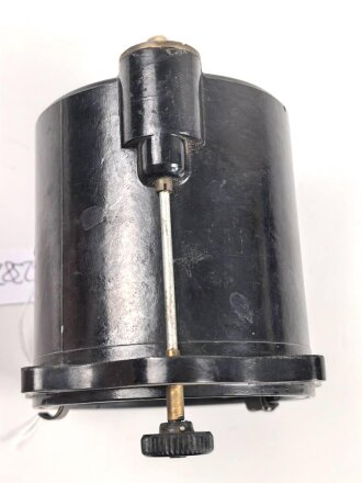 Luftwaffe , Fein-Grobhöhenmesser Fl 22320. Um 1940, Variante mit verstellbaren Marken. So verwendet u.a. im FW190, Bf 109, Ar96, He 111, Ju88. Funktion nicht geprüft