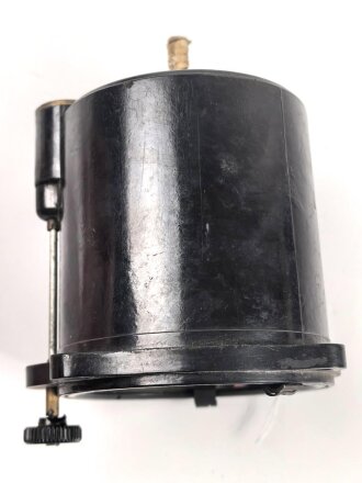 Luftwaffe , Fein-Grobhöhenmesser Fl 22320. Um 1940, Variante mit verstellbaren Marken. So verwendet u.a. im FW190, Bf 109, Ar96, He 111, Ju88. Funktion nicht geprüft