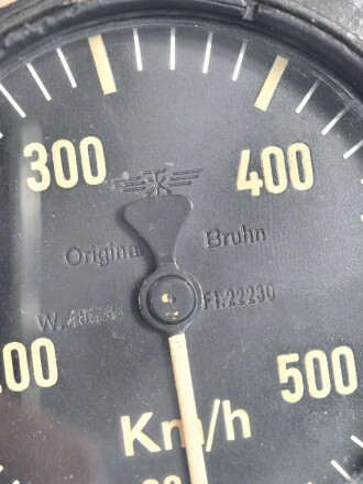 Luftwaffe Fahrtmesser Fl 22230, Funktion nicht geprüft