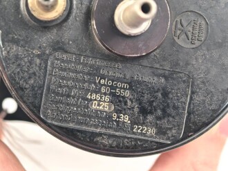 Luftwaffe Fahrtmesser Fl 22230, Funktion nicht geprüft