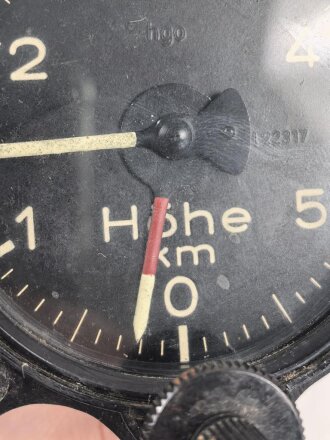 Luftwaffe, Kontakt Höhenmesser Fl 22317, verbaut z.B. in Ju 87 , Ju 88, Bf 110. Funktion nicht geprüft