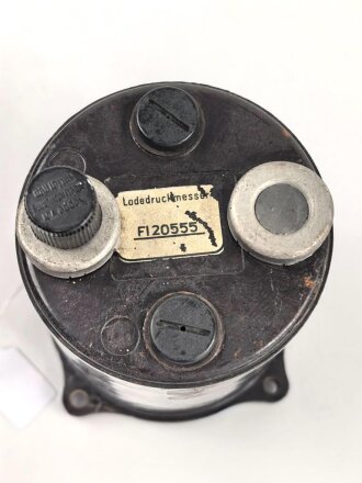 Luftwaffe, Ladedruckmesser FL 20555, Funktion nicht geprüft, verbaut u.a. in ME109 und Ju88