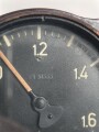 Luftwaffe, Ladedruckmesser FL 20555, Funktion nicht geprüft, verbaut u.a. in ME109 und Ju88