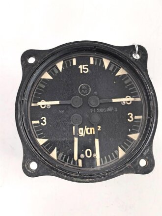 Luftwaffe,  Mehrfach Druckmesser Fl 29514-3. Verbaut unter anderem in Ju88. Funktion nicht geprüft