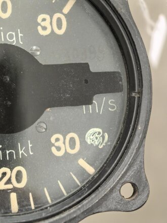 Luftwaffe, Variometer Fl 22386. Verbaut unter anderem in Ju88. Funktion nicht geprüft
