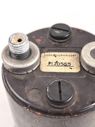 Luftwaffe, Ladedruckmesser FL 20555, Funktion nicht geprüft, verbaut u.a. in ME109 und Ju88 #1