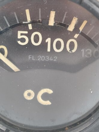 Luftwaffe Elektrischer Temperatur Anzeiger Fl 20342,...