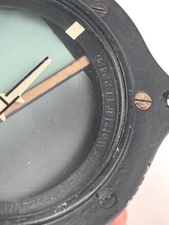 Luftwaffe , pneumatischer Horizont Fl 22426, Lizenzbau Pfeiffer Wetzlar. Funktion nicht geprüft