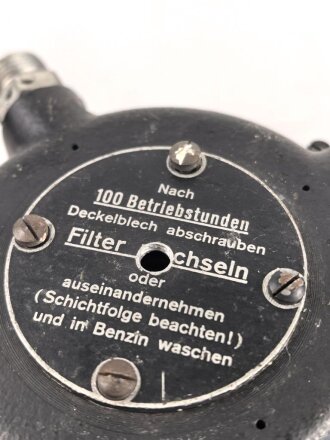 Luftwaffe , pneumatischer Horizont Fl 22426, Lizenzbau Pfeiffer Wetzlar. Funktion nicht geprüft