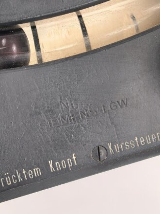 Luftwaffe Kurskreisel Fl 22561, Funktion nicht geprüft, u.a. in Ju88, Me110 verbaut