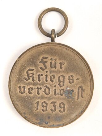 Kriegsverdienstmedaille 1939, Band beiliegend