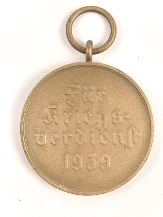 Kriegsverdienstmedaille 1939, Band beiliegend