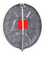 Verwundetenabzeichen schwarz, Eisen, Originallack, Hersteller "81" Overhoff & Cie., Lüdenscheid