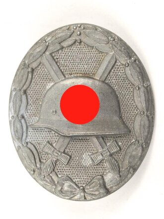 Verwundetenabzeichen silber, Zink versilbert. Hersteller...