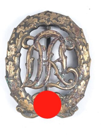 Reichssportabzeichen DRL in bronze. Buntmetall ,...