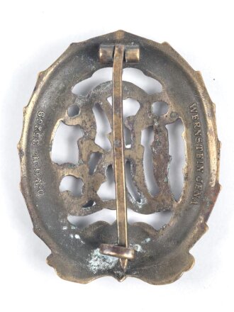 Reichssportabzeichen DRL in bronze. Buntmetall ,...