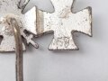 Eisernes Kreuz 2. Klasse 1914 / Ehrenkreuz für Frontkämpfer/ Verwundetenabzeichen schwarz, Miniatur 9mm
