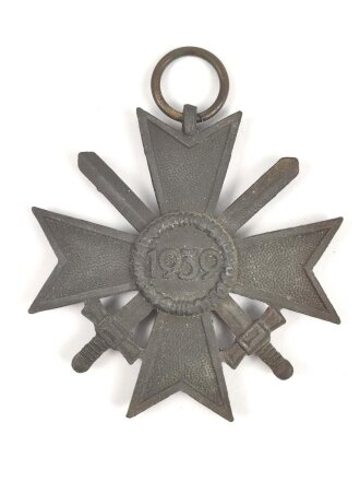Kriegsverdienstkreuz 2. Klasse mit Schwertern, Zink, ungereinigt